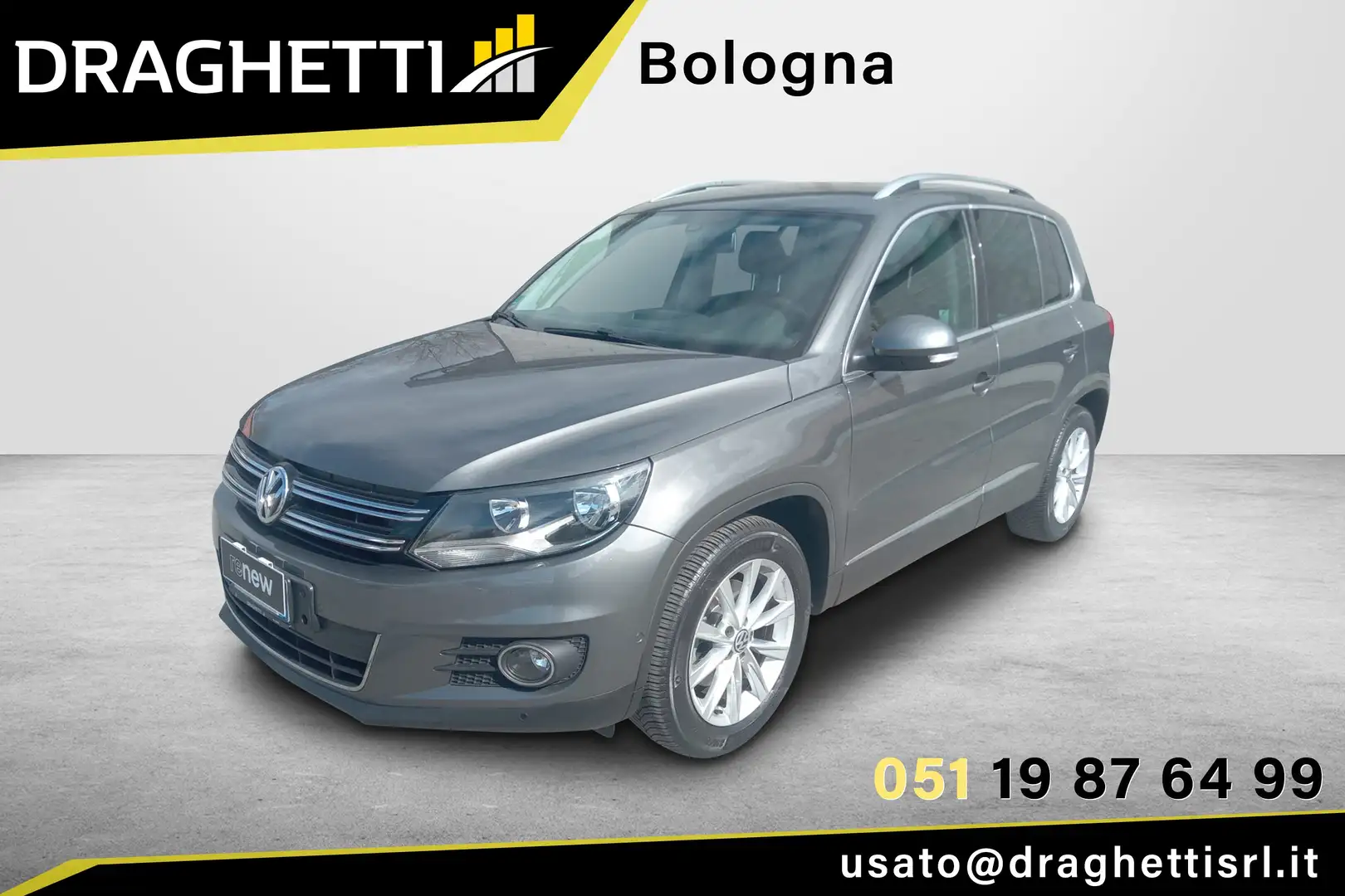 Volkswagen Tiguan Tiguan 2.0 tdi bm Sport Grigio - 1