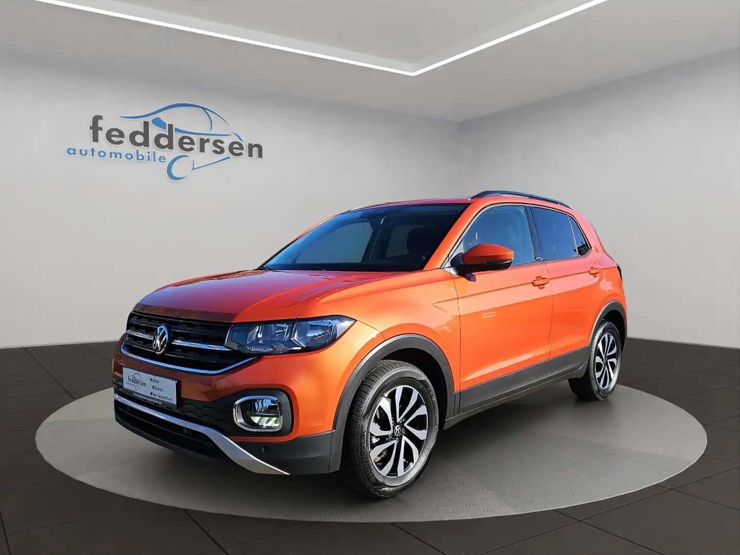 Volkswagen T-Cross Active 1.0 TSI ACC Navi IQ.DRIVE Sitzheizung KLIM Orange - 2