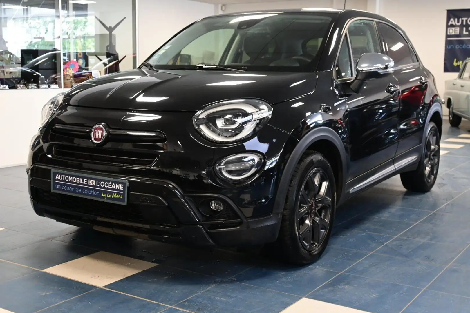 Fiat 500X MY19 1.0 FireFly Turbo T3 120 ch S-Design Zwart - 1