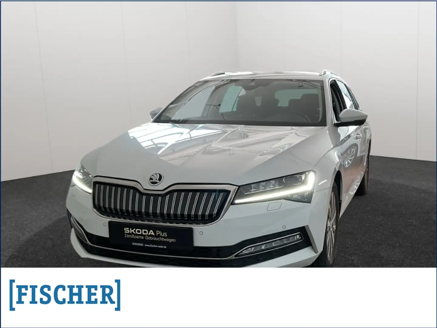 Skoda Superb Combi 1.4TSI iV DSG Style LED Navi Rear View ACC Weiß - 1