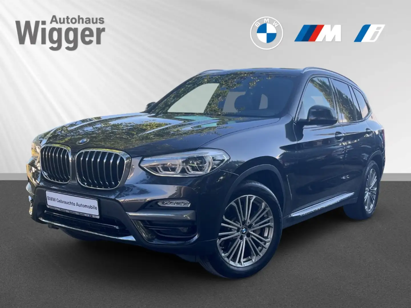 BMW X3 30i Luxury Line/HUD/Panoramadach/Navi/Leder Grau - 1