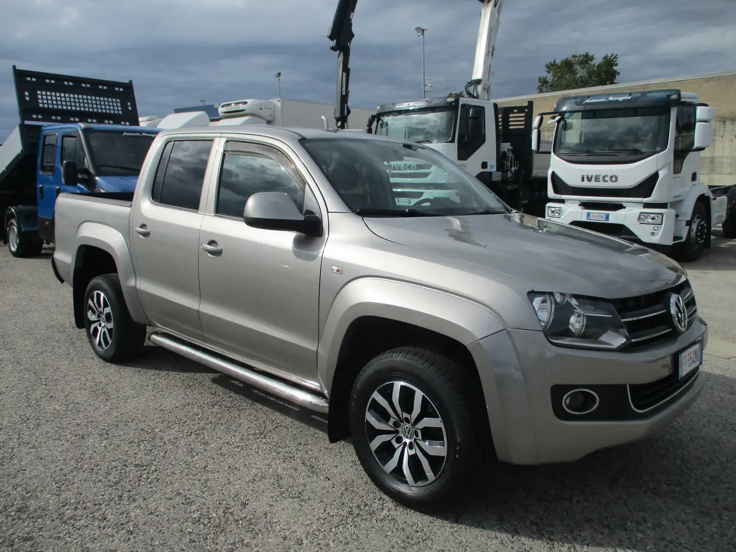 Volkswagen Amarok 2.0 TDI 180CV E5B PICKUP 4X4 DOPPIA CABINA Grigio - 1
