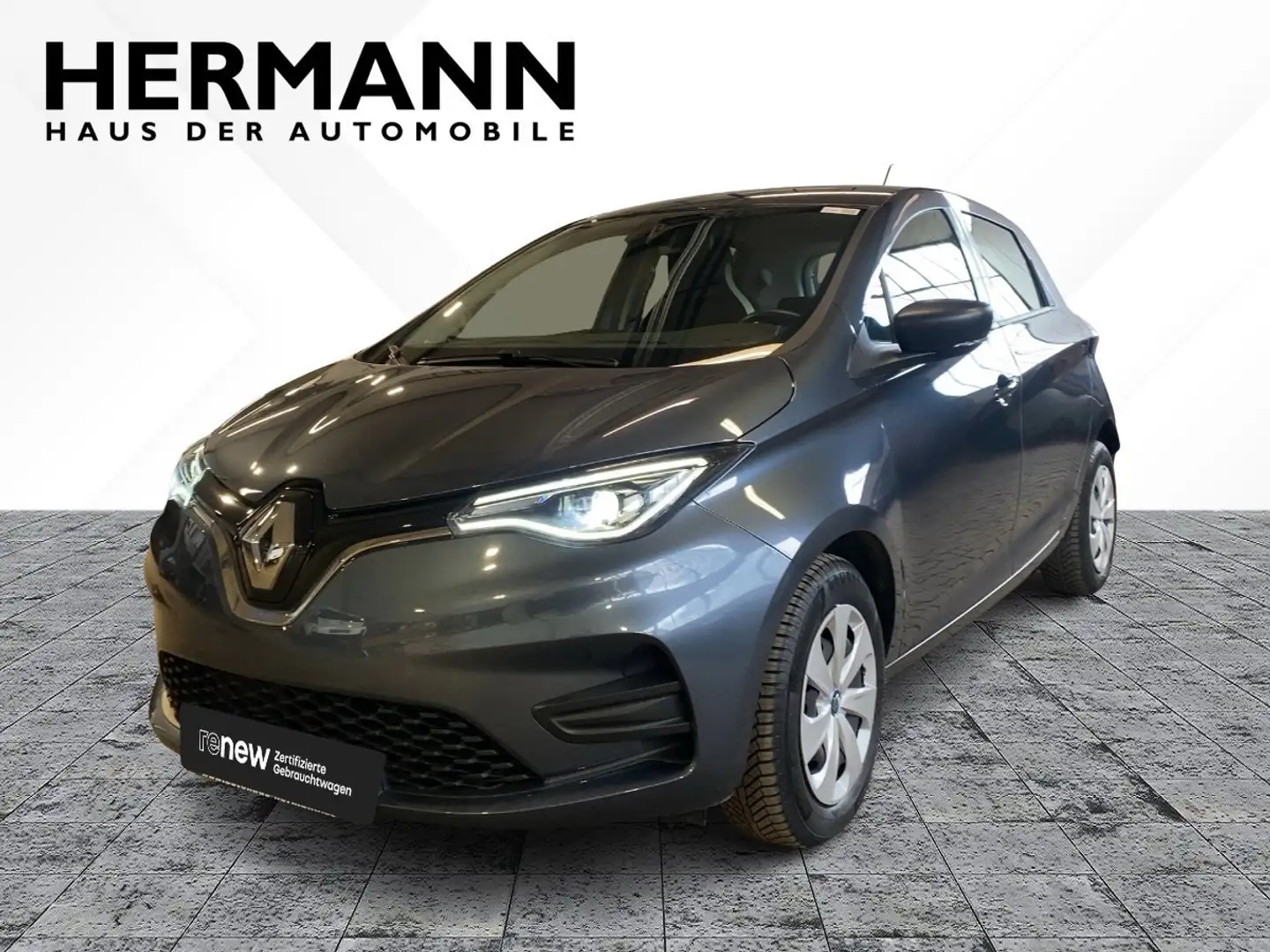 Renault ZOE R110/Z.E. 40 (Miet-Batterie) Life *LED*LM Szary - 1