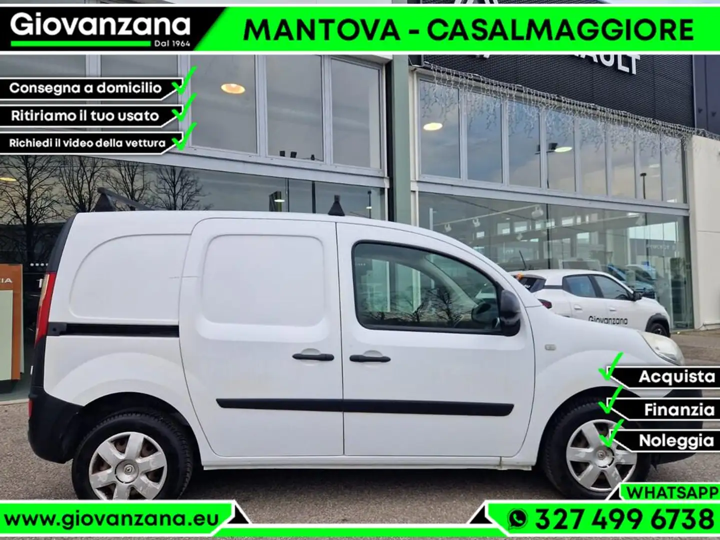 Renault Kangoo express 1.5 dci 90cv E5 SOLO PARTITA IVA Weiß - 1