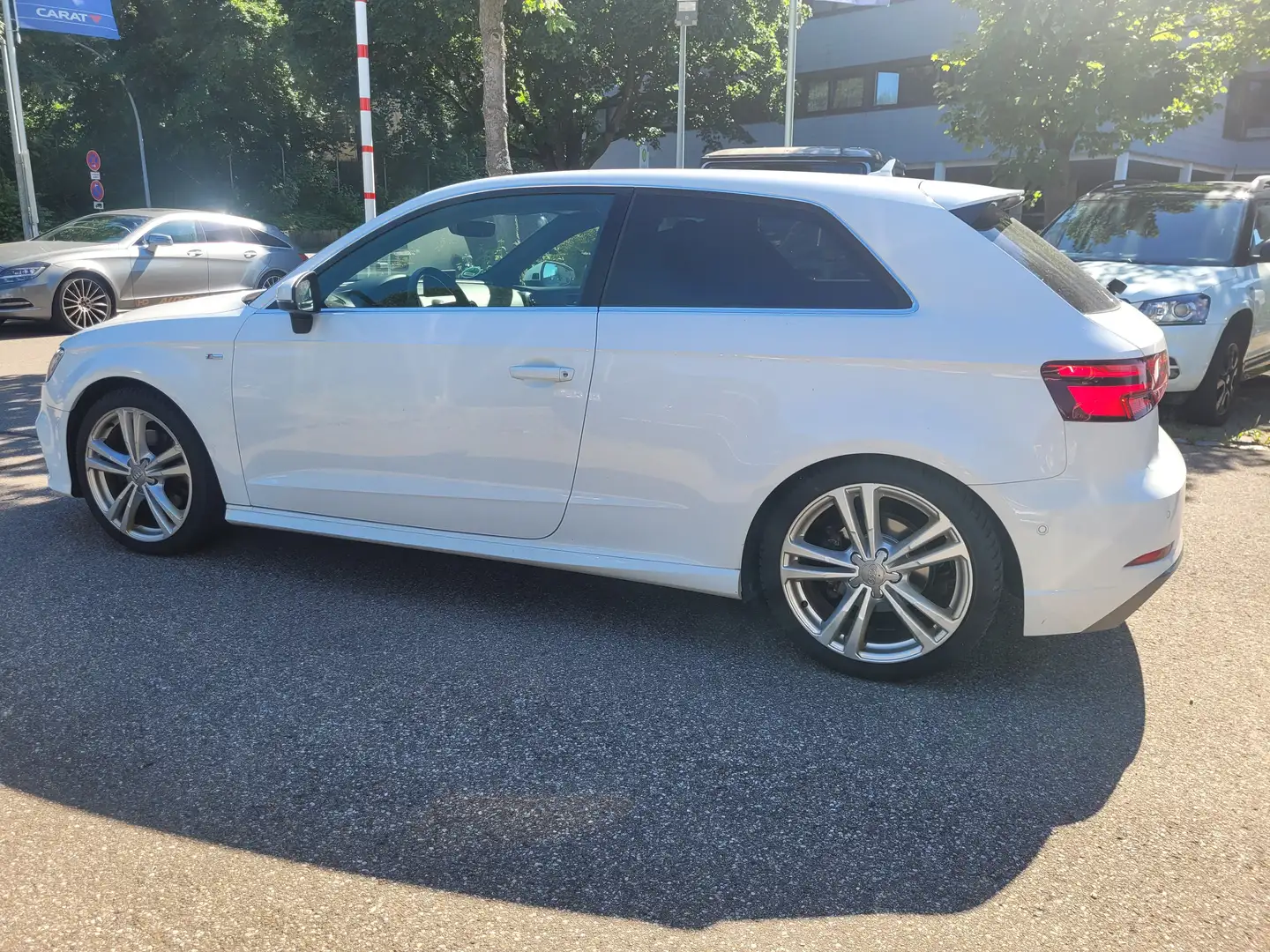 Audi A3 2.0 TDI Quattro Sport *1 Hand/3x S-line/ACC/MwSt* Weiß - 2