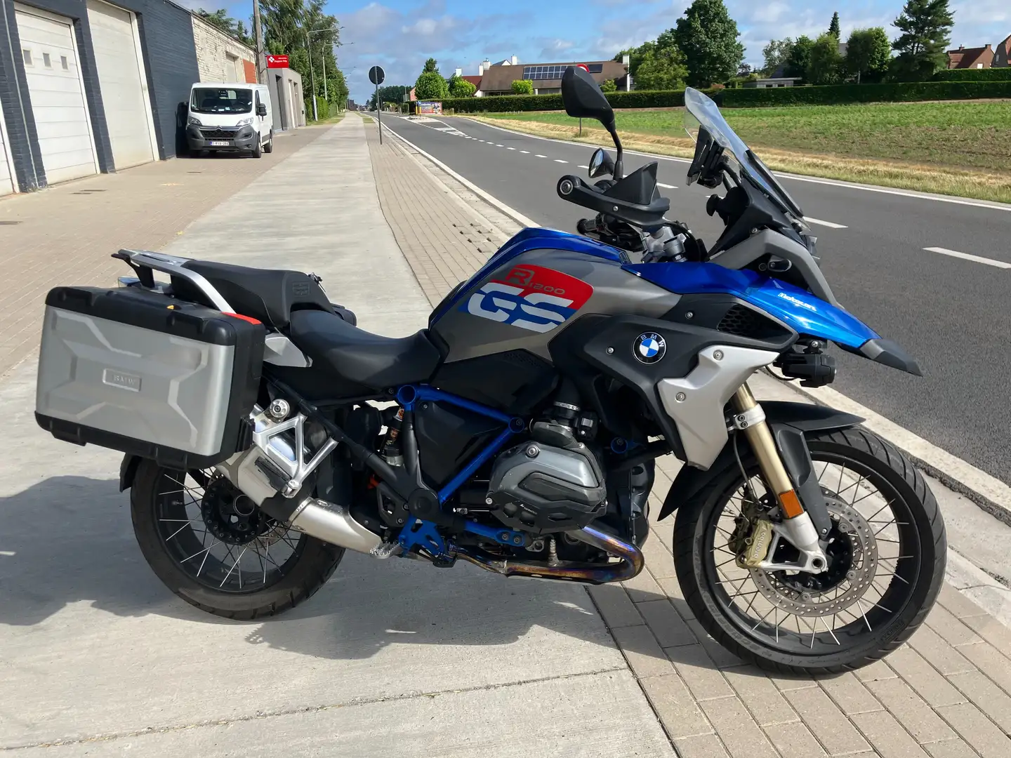 BMW R 1200 GS LC rally Bleu - 1