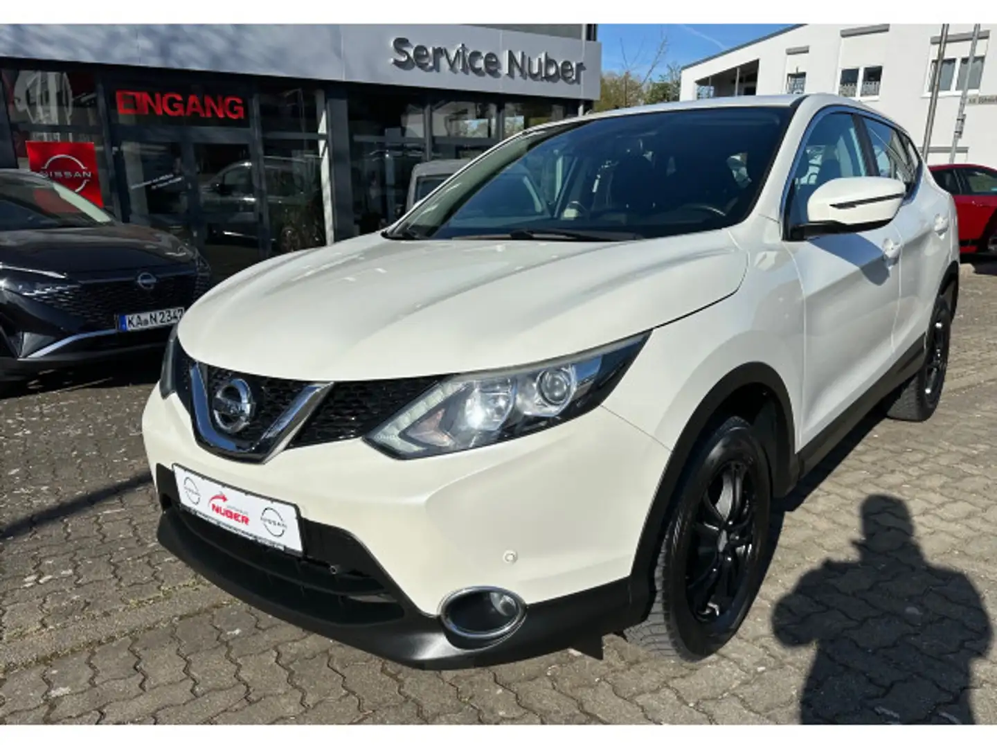 Nissan Qashqai 1,6dci Acenta Navi Sitzheizung Weiß - 2