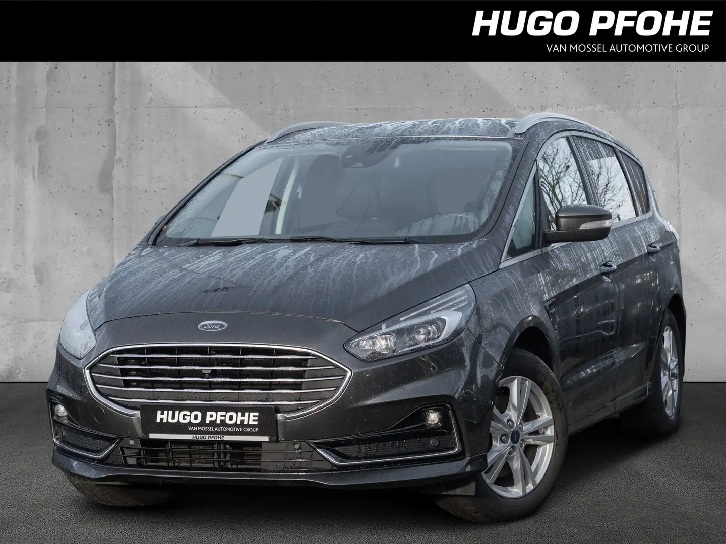 Ford S-Max 2.5 Duratec (FHEV) Hybrid Titanium (EURO 6d) Grau - 1
