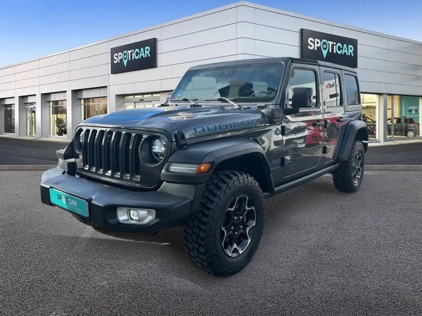 Jeep Wrangler 4p 2.0 380CV  8ATX E6D Rubicon Gris - 1