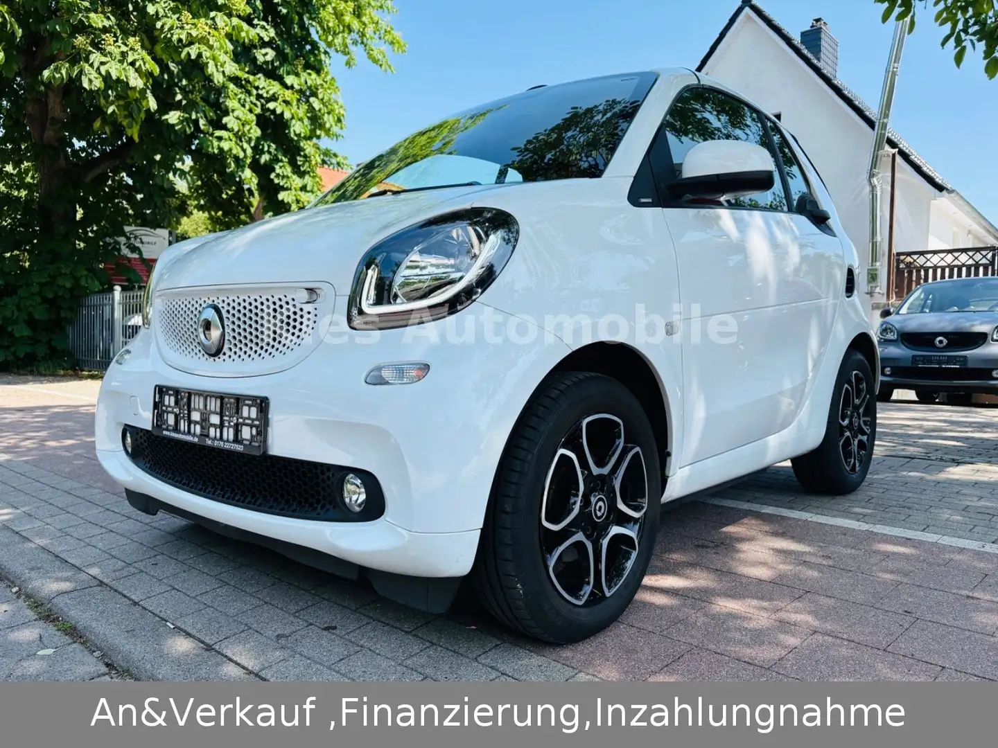 smart forTwo Passion Cabrio 90PS/AUTOM/SITZH/KLIMA/2.H Weiß - 2