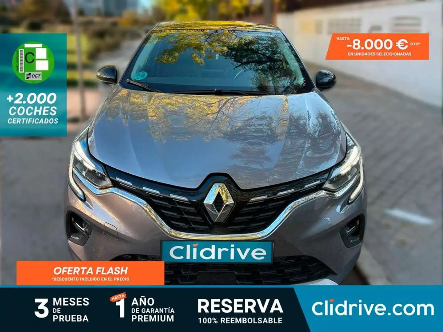 Renault Captur Blue DCi Zen 70kW Gris - 1