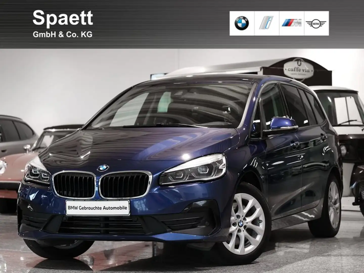 BMW 218 d Gran Tourer Advantage Head-Up HiFi DAB LED Blau - 1