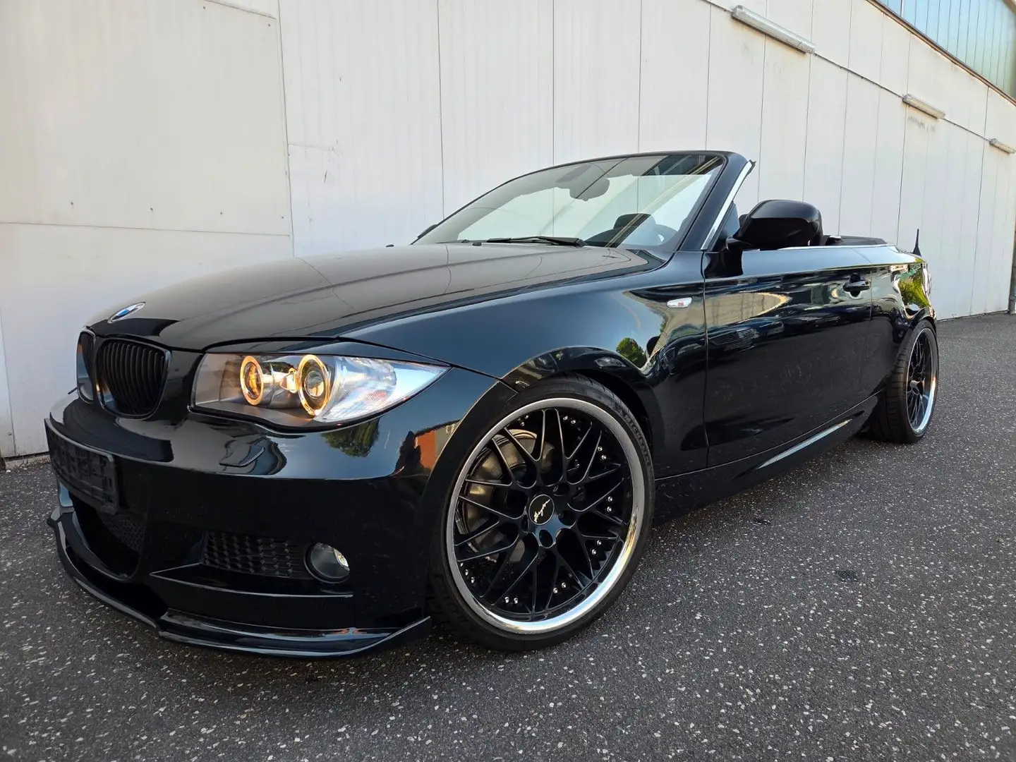 BMW 125 i Cabrio Einzelstück/M-Sportpaket/1.Hand Schwarz - 2