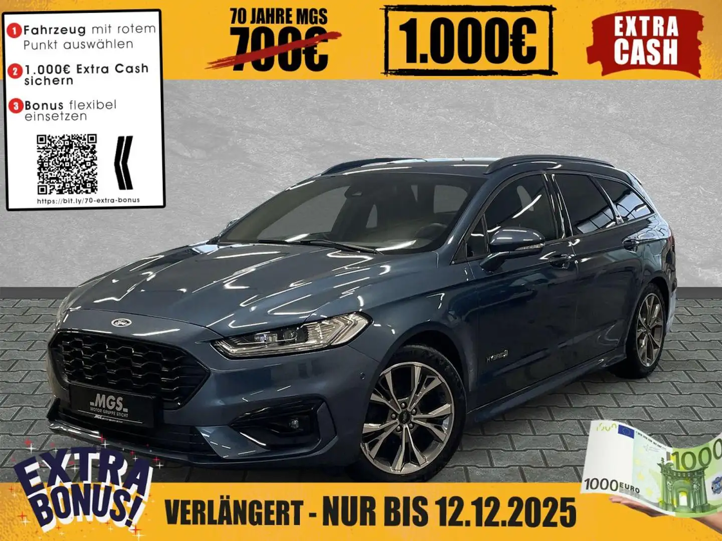 Ford Mondeo Hybrid ST-Line DAB #BT #PDCv Blau - 1