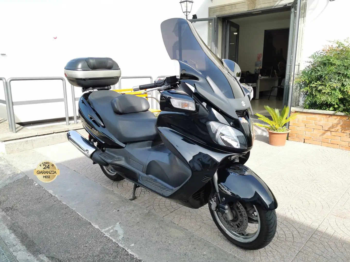 Suzuki Burgman 650 * 55 Cv - Euro 3 * - RATE AUTO MOTO SCOOTER Negru - 2