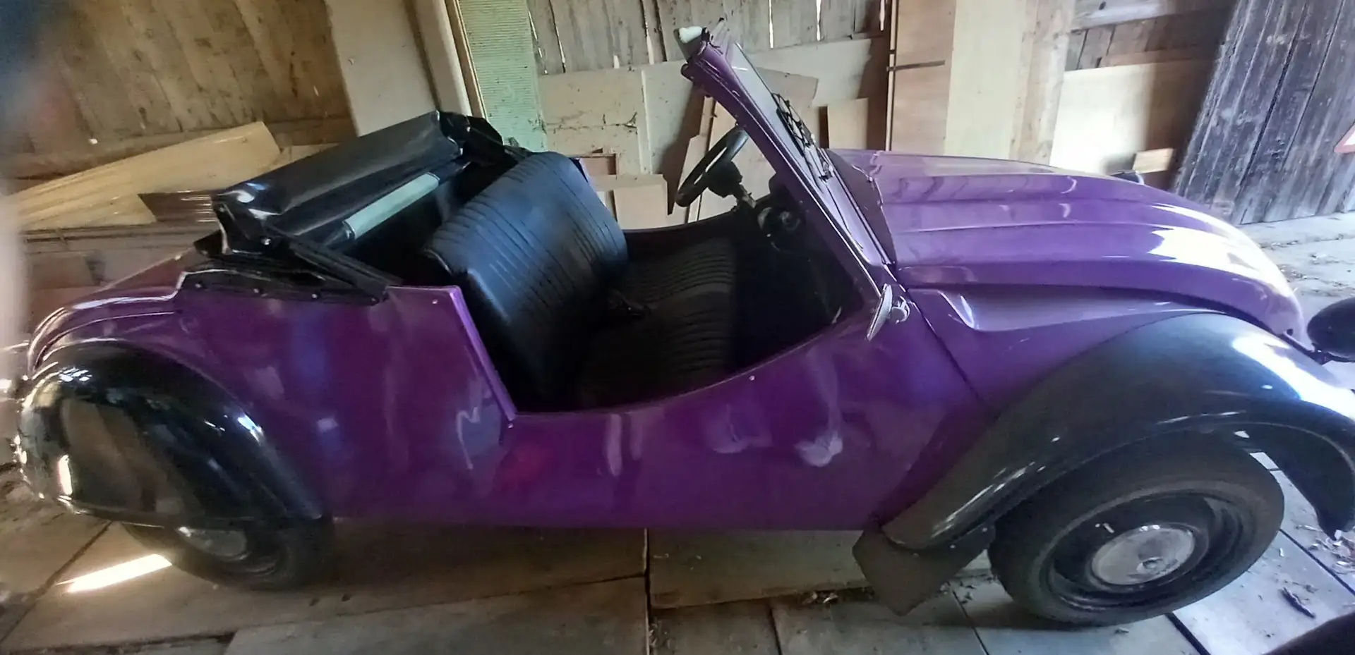 Citroen 2CV Roadster Fialová - 2