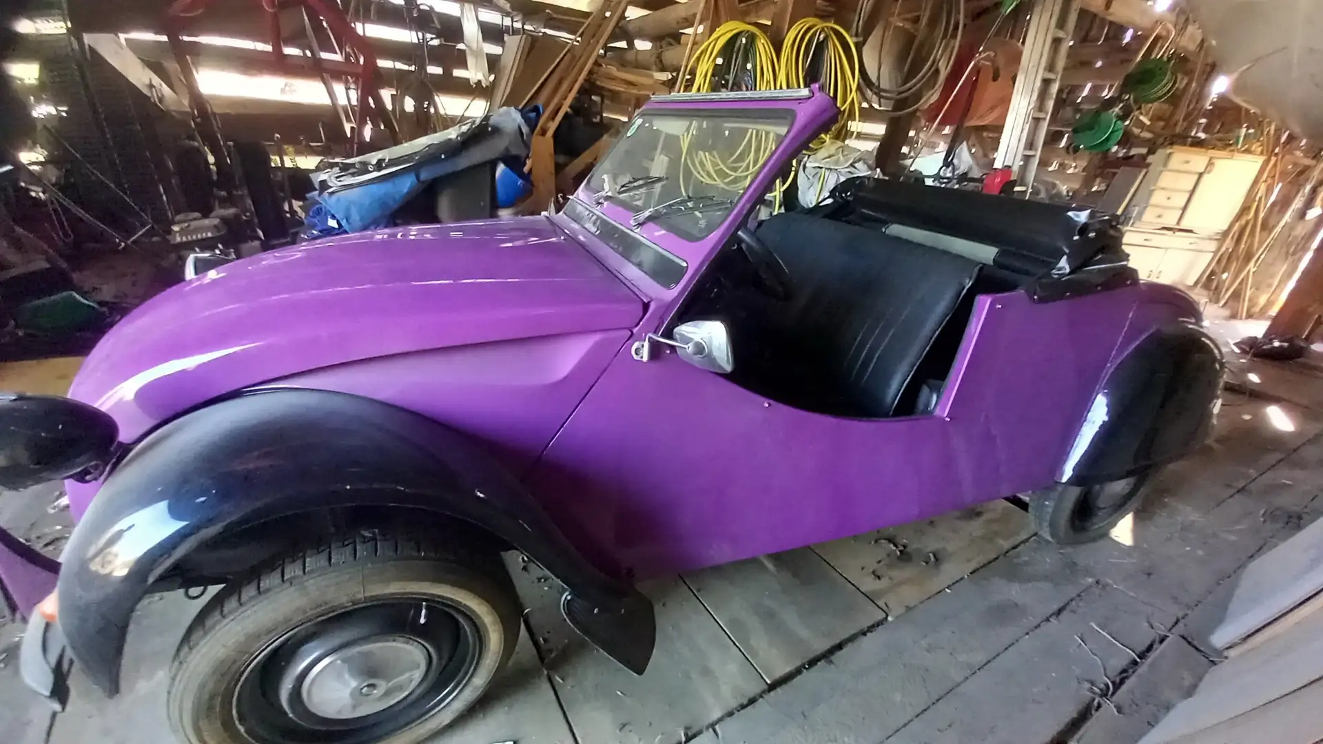 Citroen 2CV Roadster Fialová - 1
