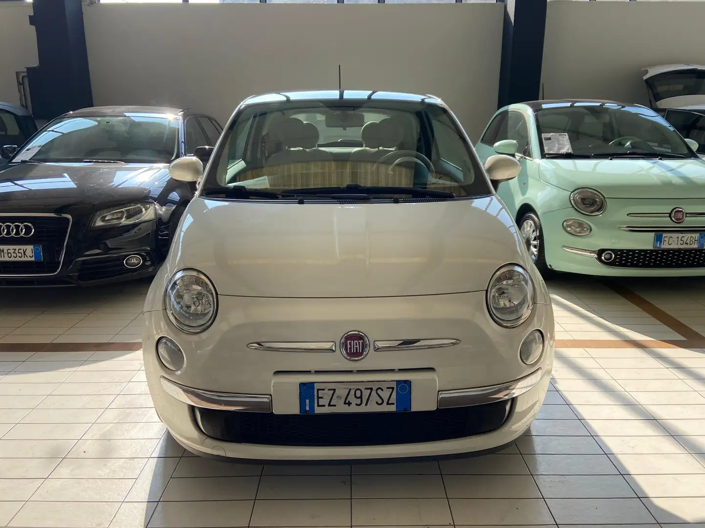 Fiat 500 500 III 1.2 easypower Lounge Gpl 69cv my14 NEOPAT. Bianco - 1