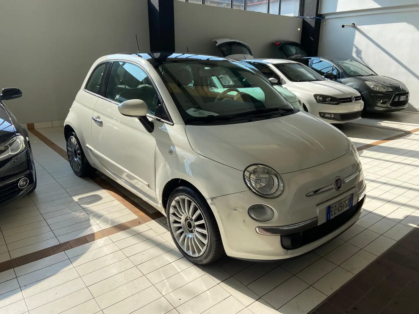 Fiat 500 500 III 1.2 easypower Lounge Gpl 69cv my14 NEOPAT. Bianco - 2
