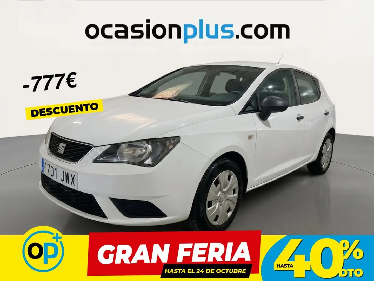 SEAT Ibiza 1.4TDI CR S&S Reference 90 Blanco - 1
