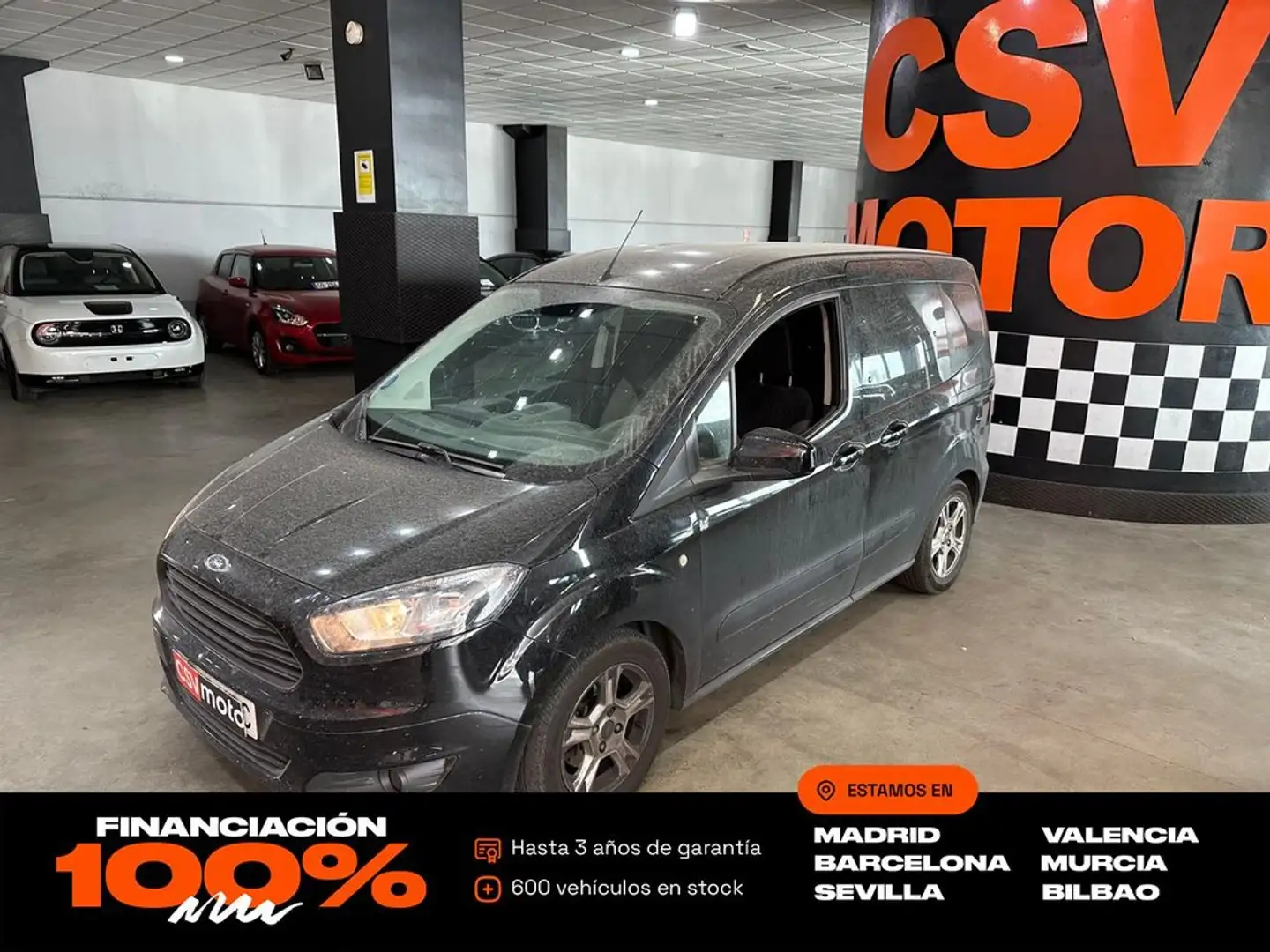 Ford Tourneo Courier 1,0 GLP 100CV Negro - 1