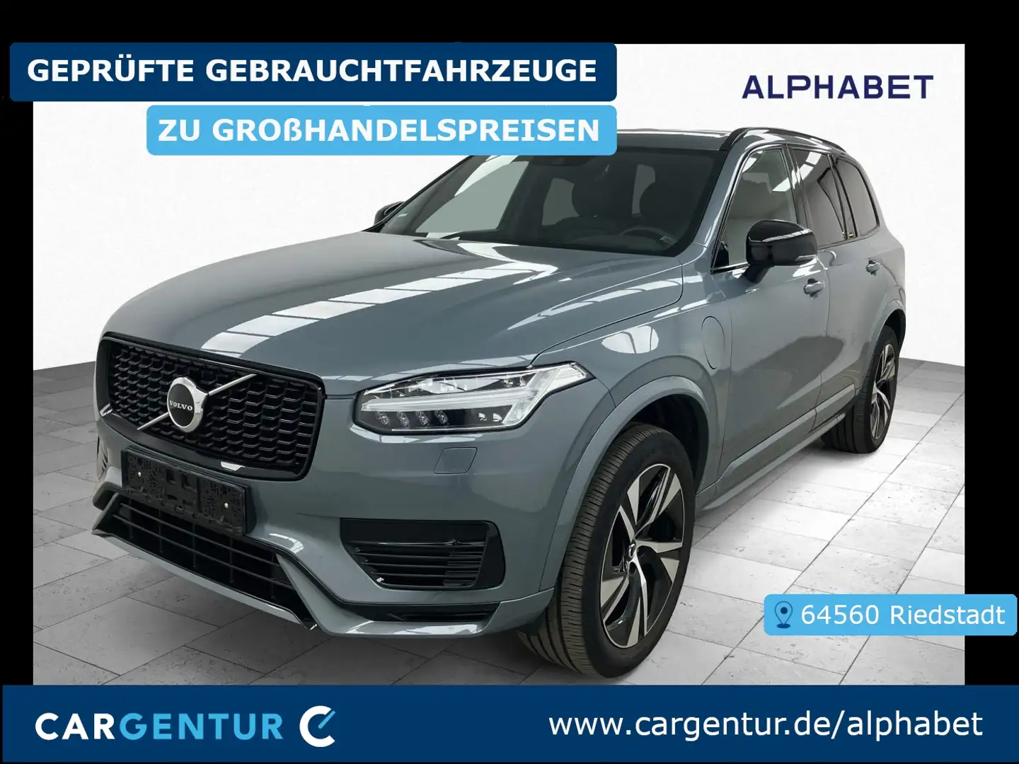 Volvo XC90 XC 90 T8 AWD R-Design Edition Plug-In Grau - 1