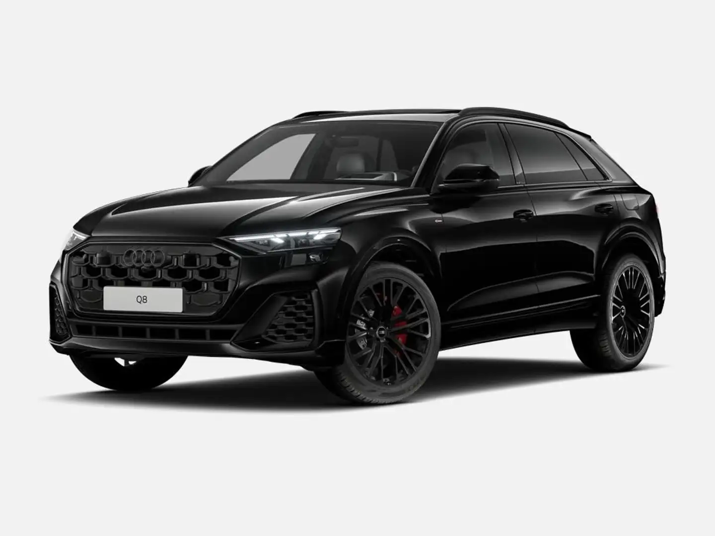 Audi Q8 SUV S line business TFSI e qu. tiptr. PANO 22 Schwarz - 2