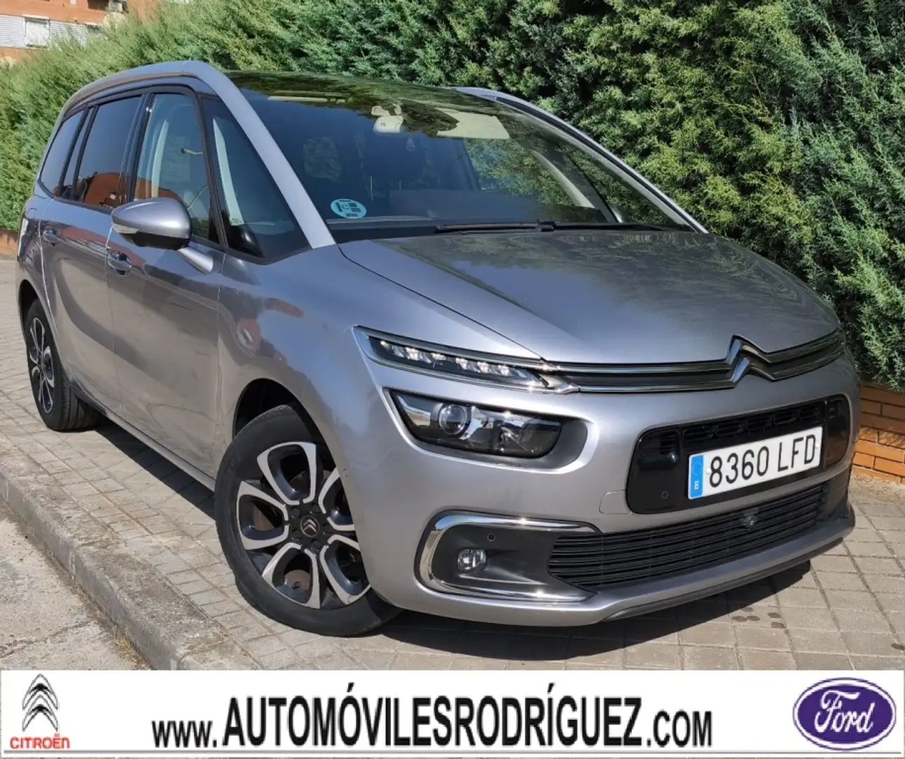 Citroen C4 Grand Spacetourer 1.2 PureTech S&S Shine Pack EAT8 Gris - 1