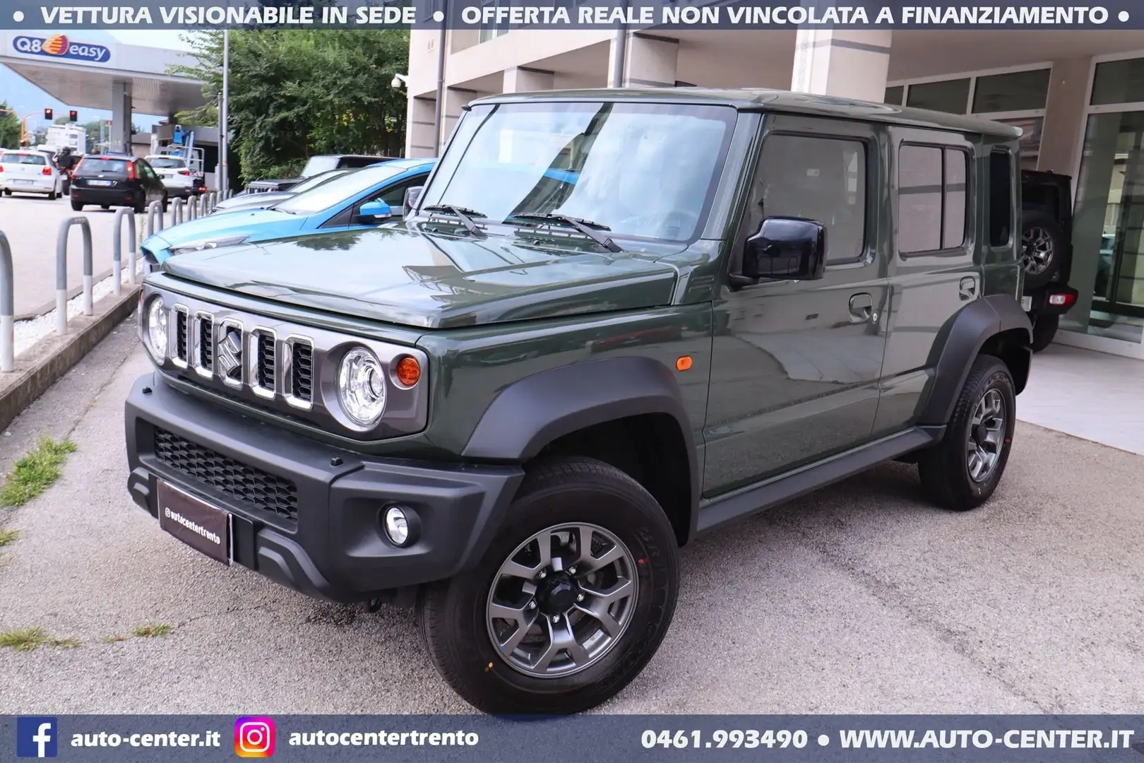 Suzuki Jimny 1.5 4X4 MANUALE GLX 5PORTE 4POSTI Verde - 2