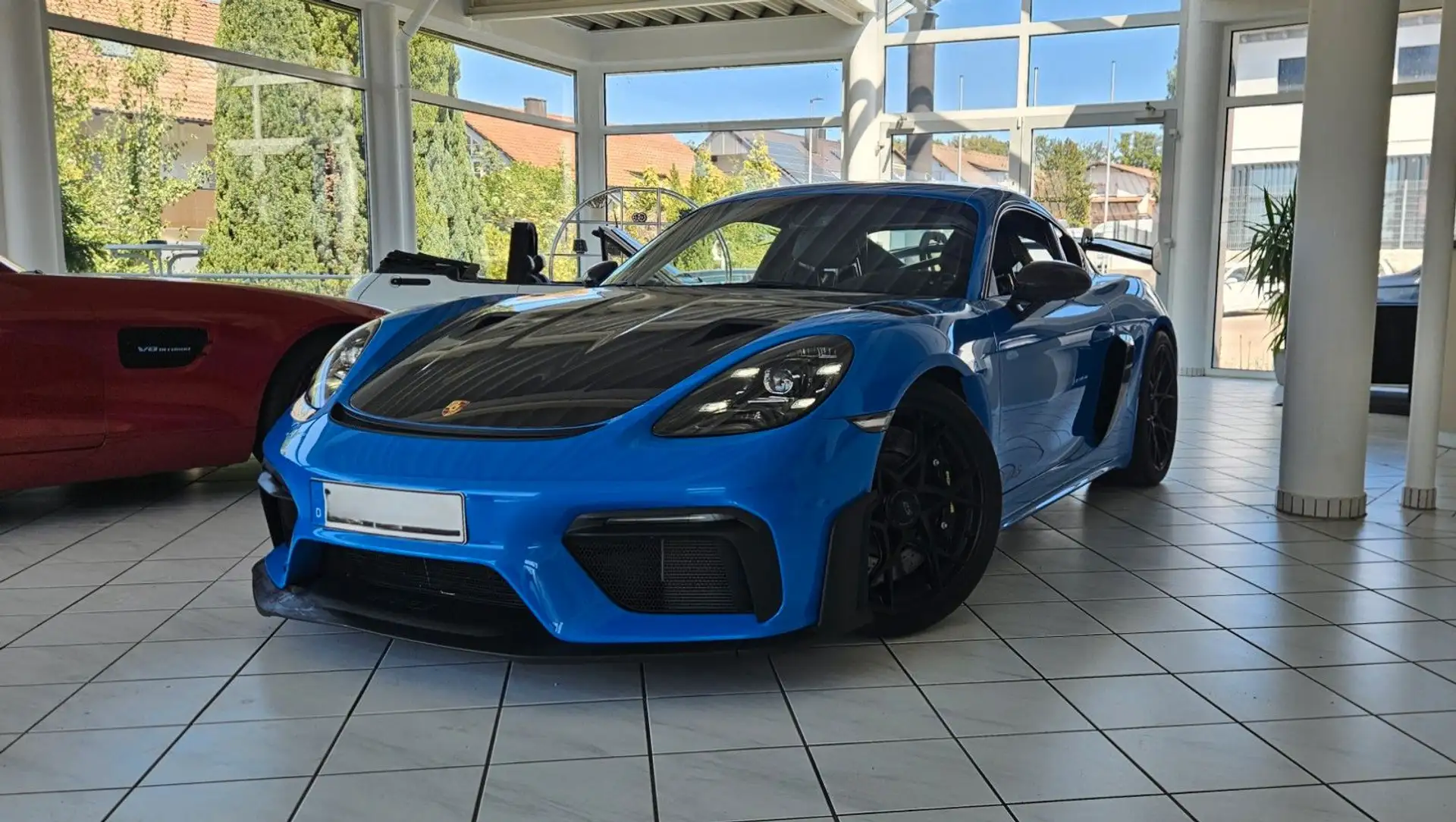 포르쉐 Porsche Cayman Cayman 718 Cayman GT4 RS 2023 파랑 사진 2