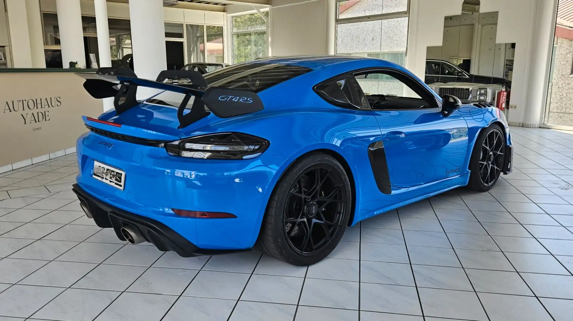 포르쉐 Porsche Cayman Cayman 718 Cayman GT4 RS 2023 파랑 사진 4