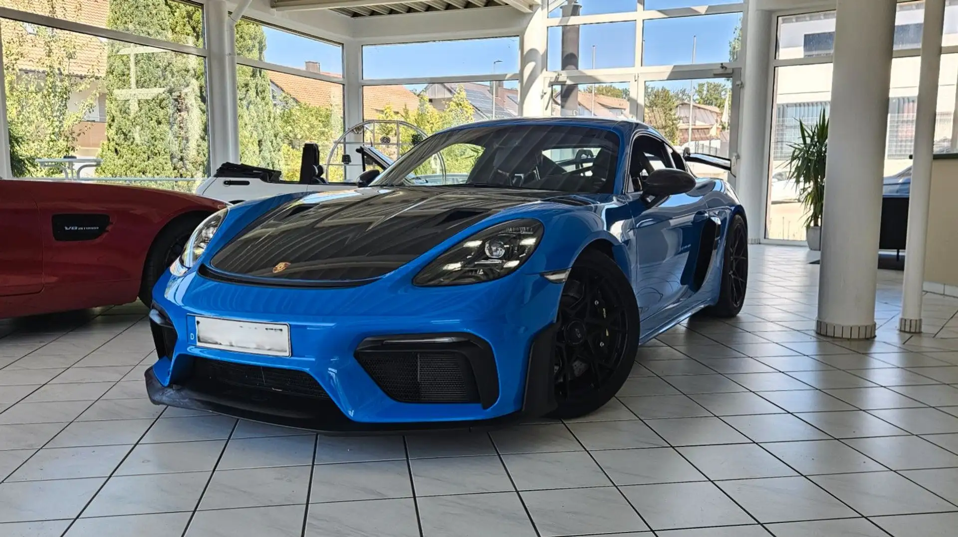 포르쉐 Porsche Cayman Cayman 718 Cayman GT4 RS 2023 파랑 사진 1