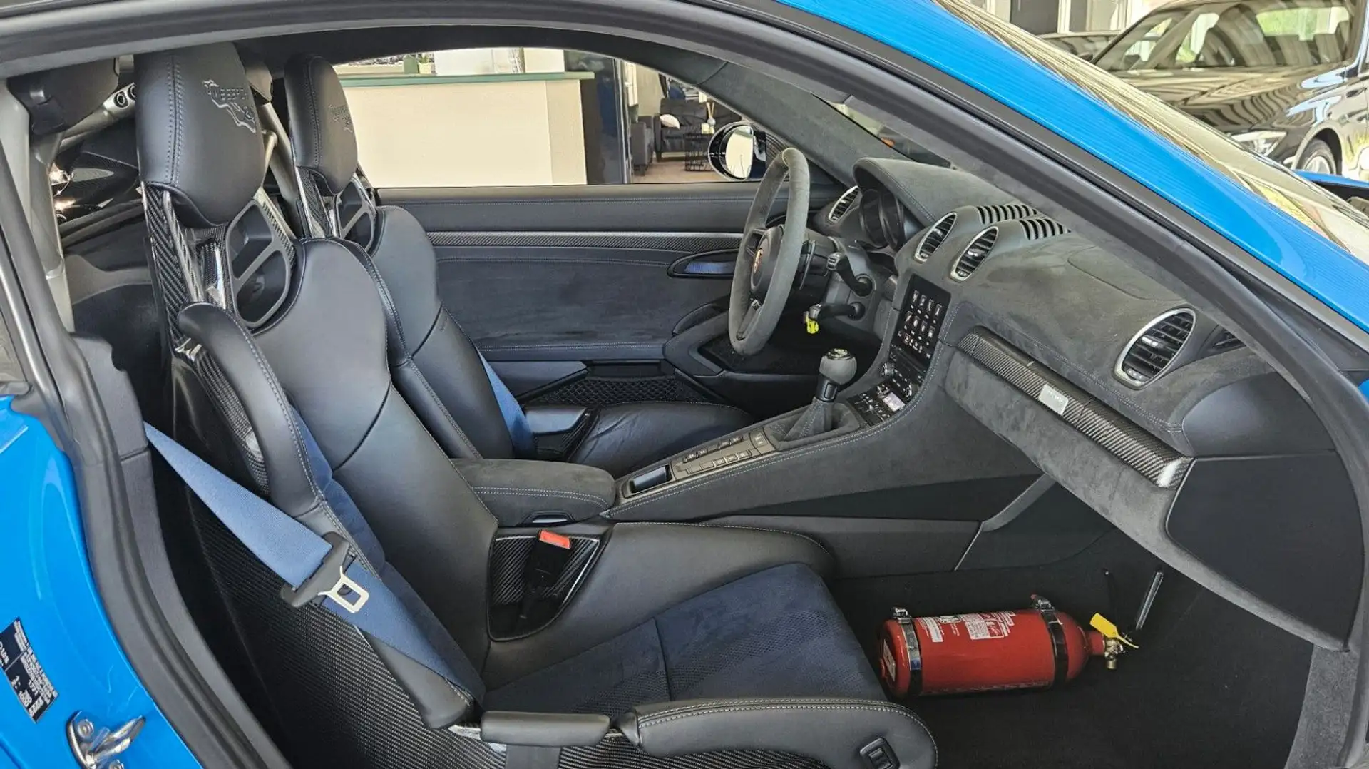 포르쉐 Porsche Cayman Cayman 718 Cayman GT4 RS 2023 파랑 사진 8