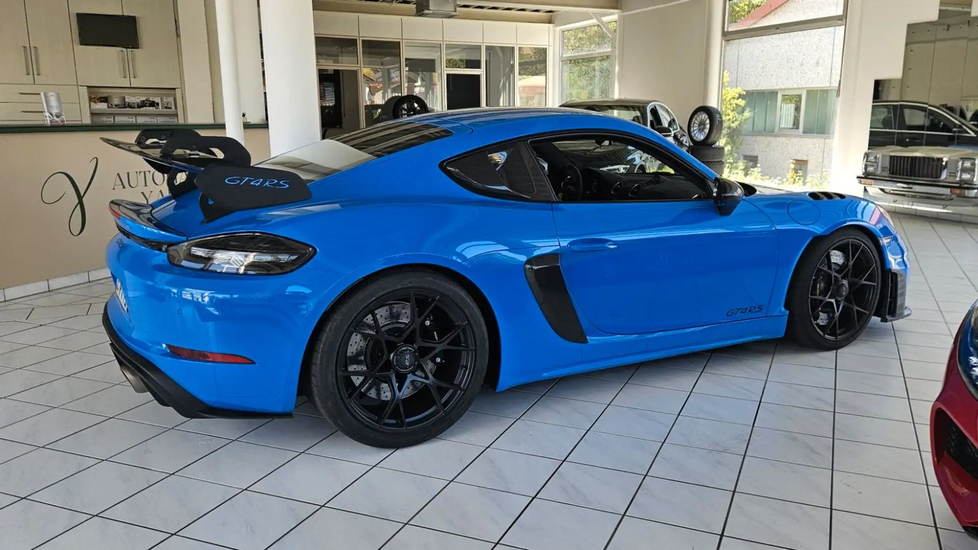포르쉐 Porsche Cayman Cayman 718 Cayman GT4 RS 2023 파랑 사진 5