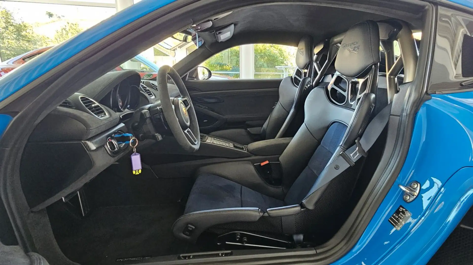 포르쉐 Porsche Cayman Cayman 718 Cayman GT4 RS 2023 파랑 사진 7