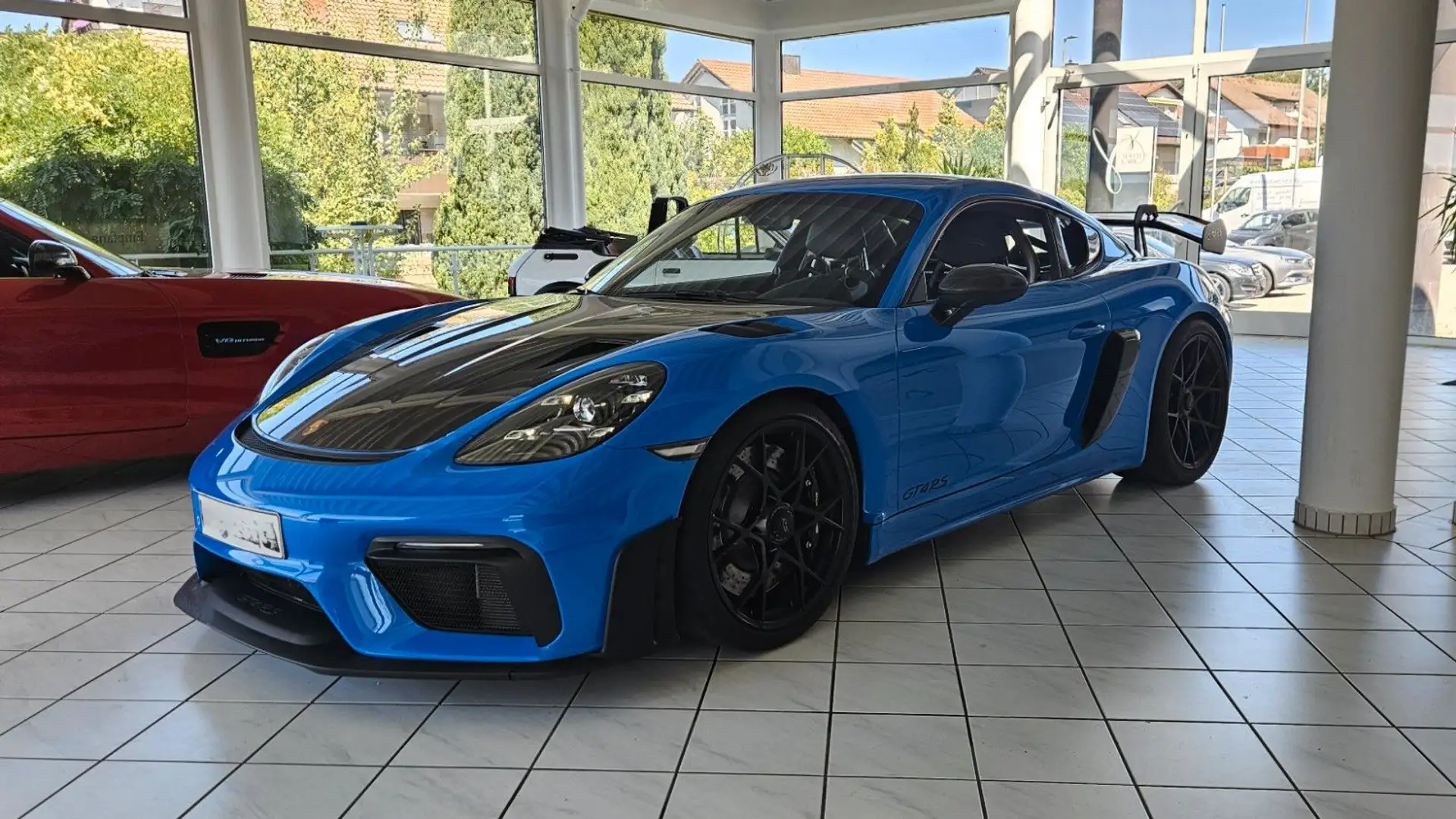 포르쉐 Porsche Cayman Cayman 718 Cayman GT4 RS 2023 파랑 사진 3