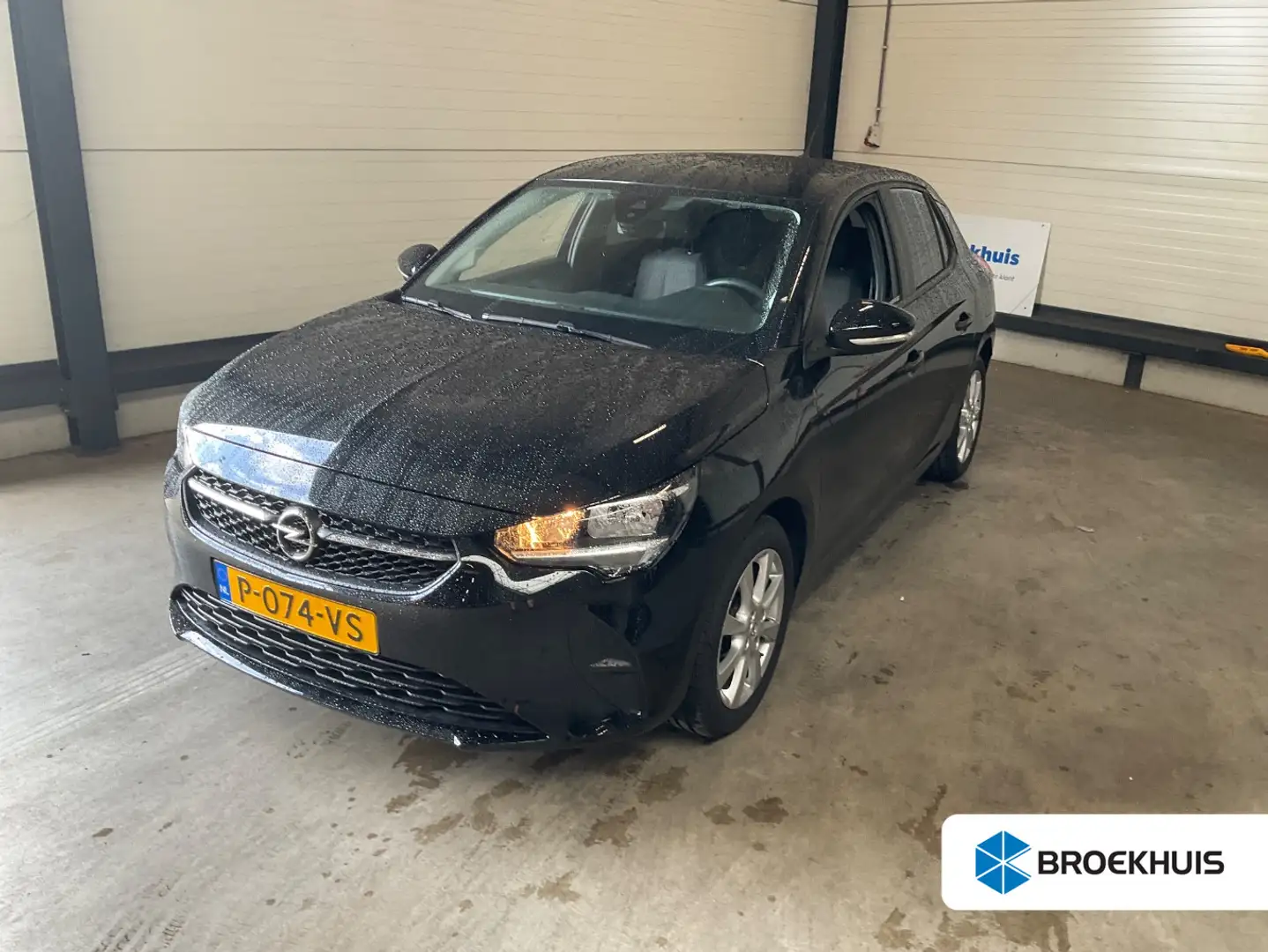 Opel Corsa 1.2 Edition | 1e Eigenaar! | Navi By App | Airco | Zwart - 1