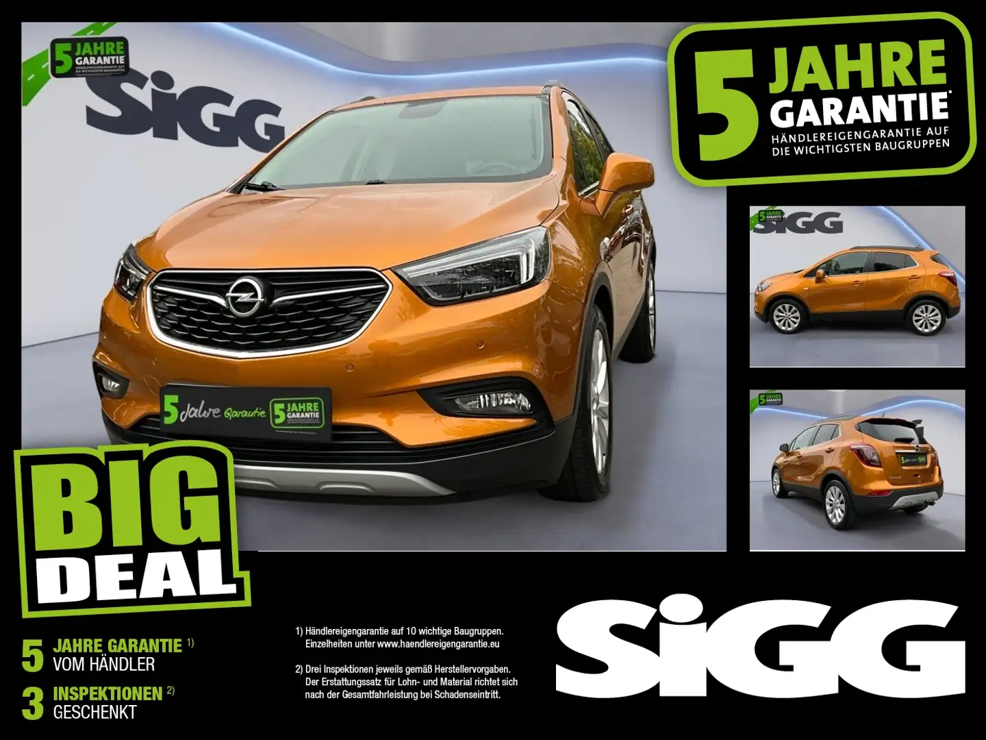 Opel Mokka X 1.4 Turbo Innovation 2xKlima Kam. KlimaA Oranje - 1