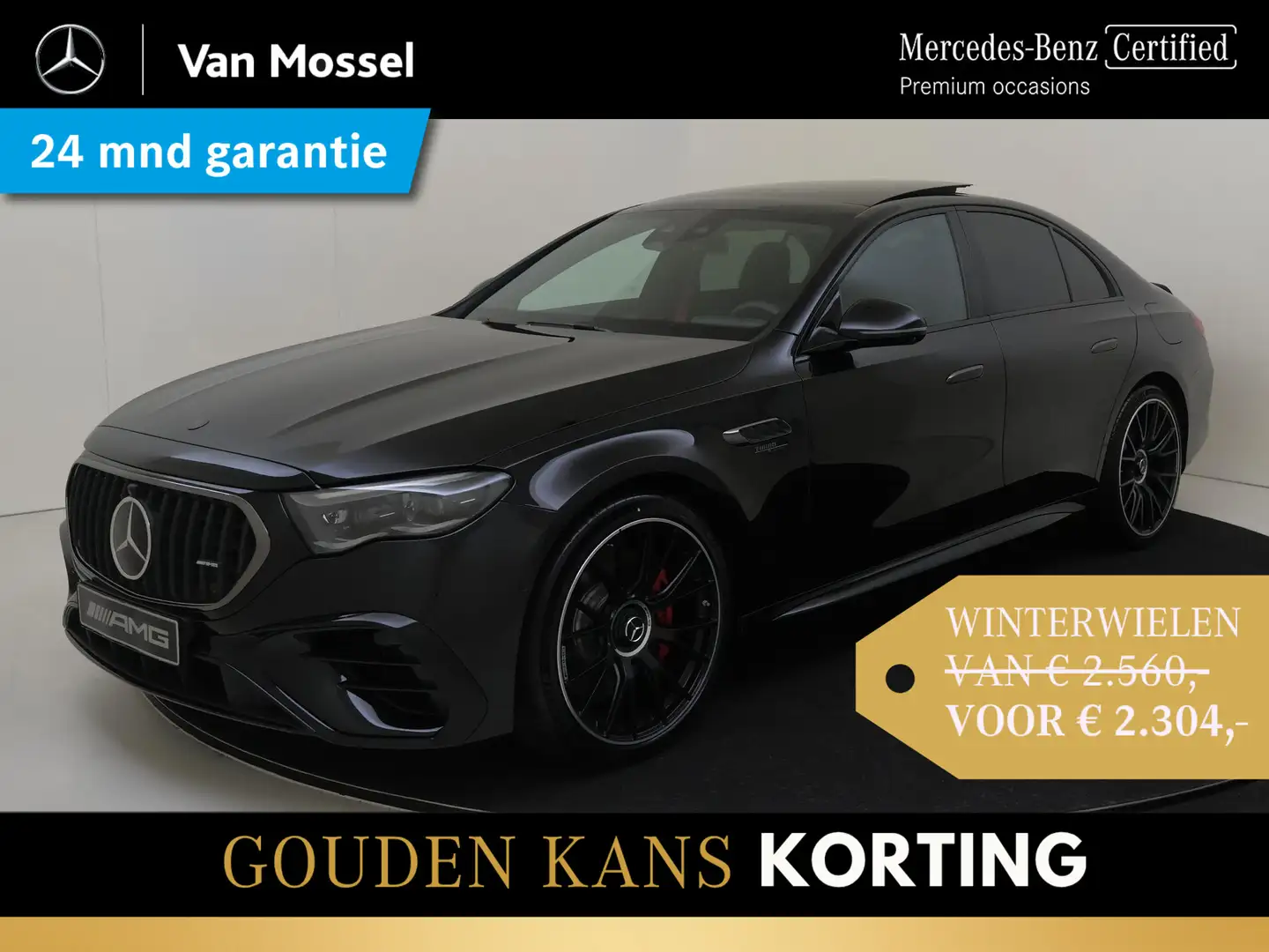 Mercedes-Benz E 53 AMG 4MATIC+ / Premium Plus/ DYNAMIC PLUS/ Panoramadak/ Zwart - 1