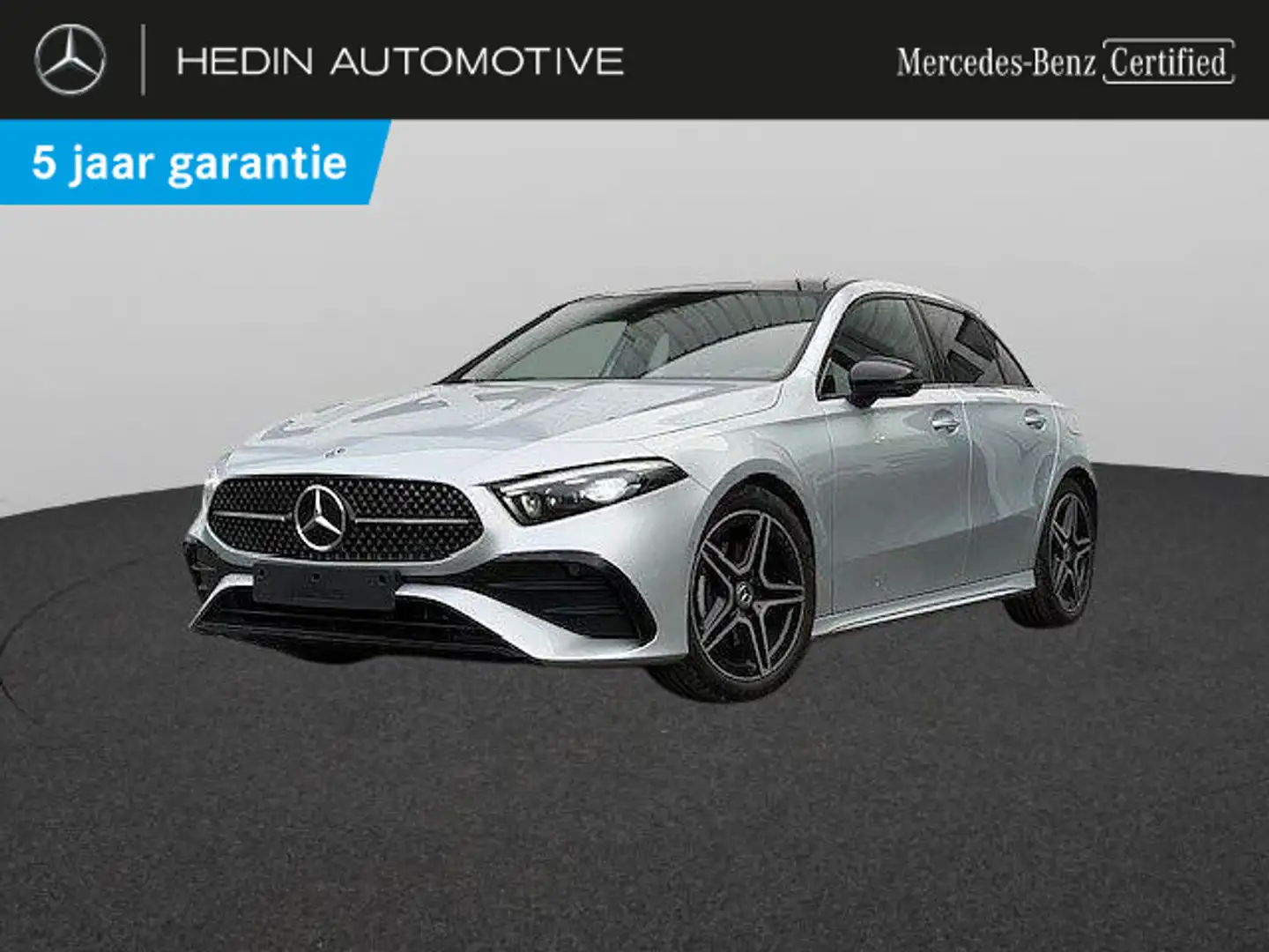 Mercedes-Benz A 180 Hatchback AMG LINE | Panoramisch Dak | 360° Parkee Silber - 1