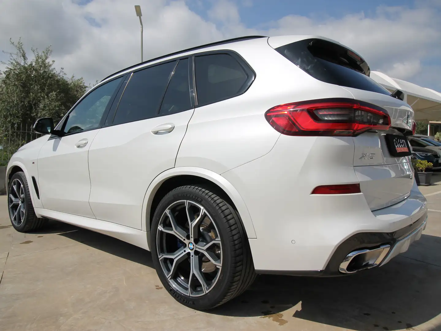 BMW X5 xdrive 30d Msport auto | Uniproprietario | 2020 Bianco - 2