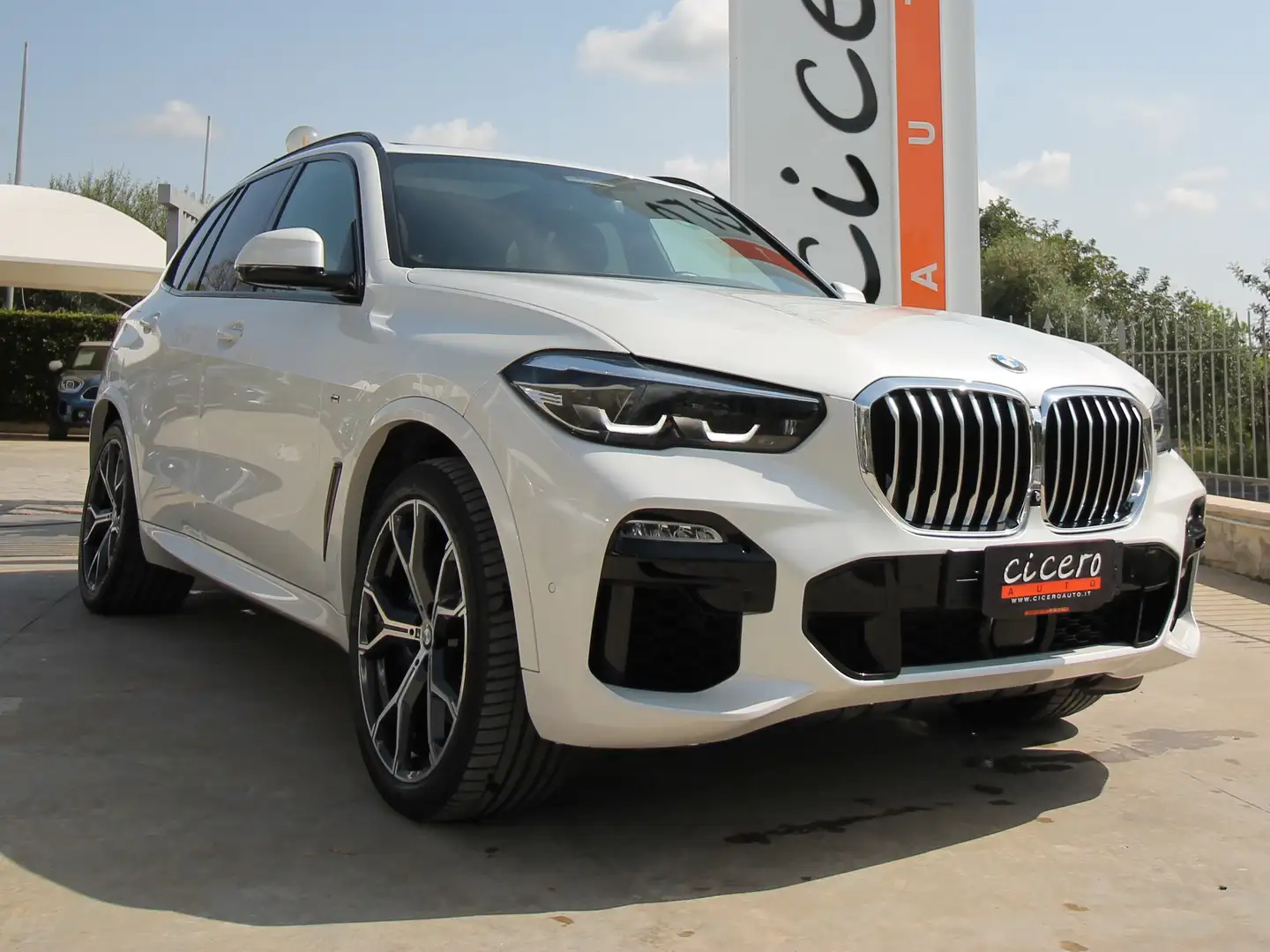 BMW X5 xdrive 30d Msport auto | Uniproprietario | 2020 Bianco - 1