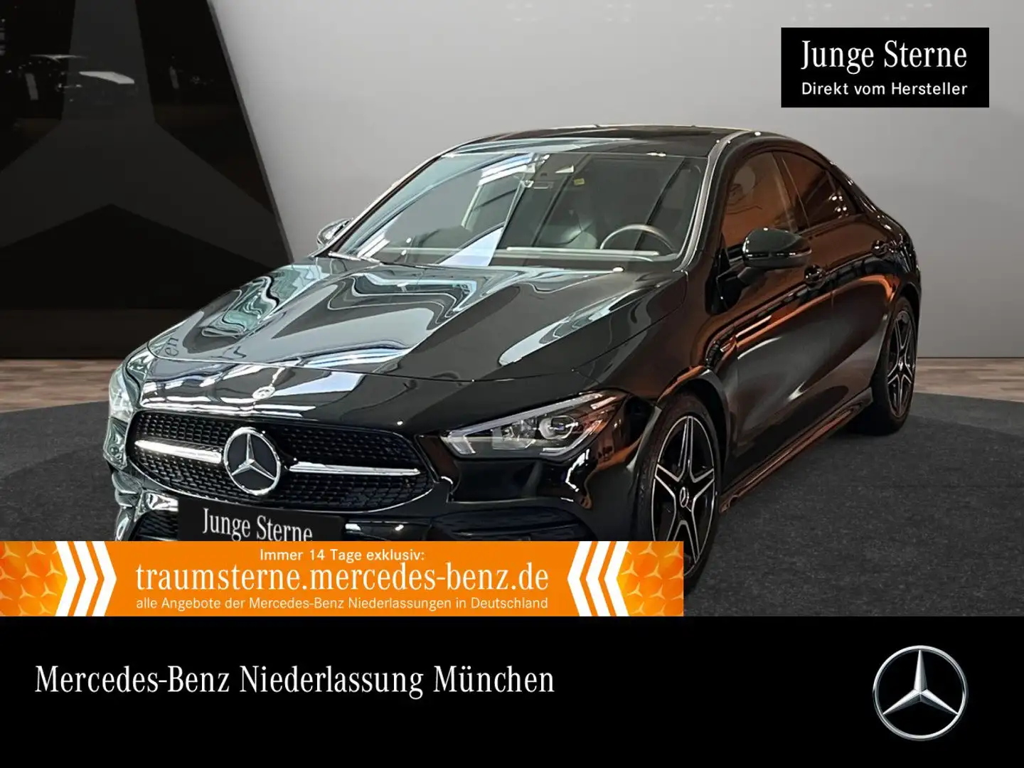 Mercedes-Benz CLA 200 EDITION 2020+AMG+NIGHT+LED+KAMERA+7G Schwarz - 1