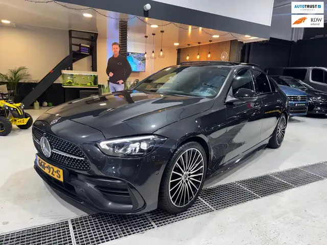 Mercedes-Benz C 180 AMG Line|Pano|Sfeer|Camera|Burmester|FULL