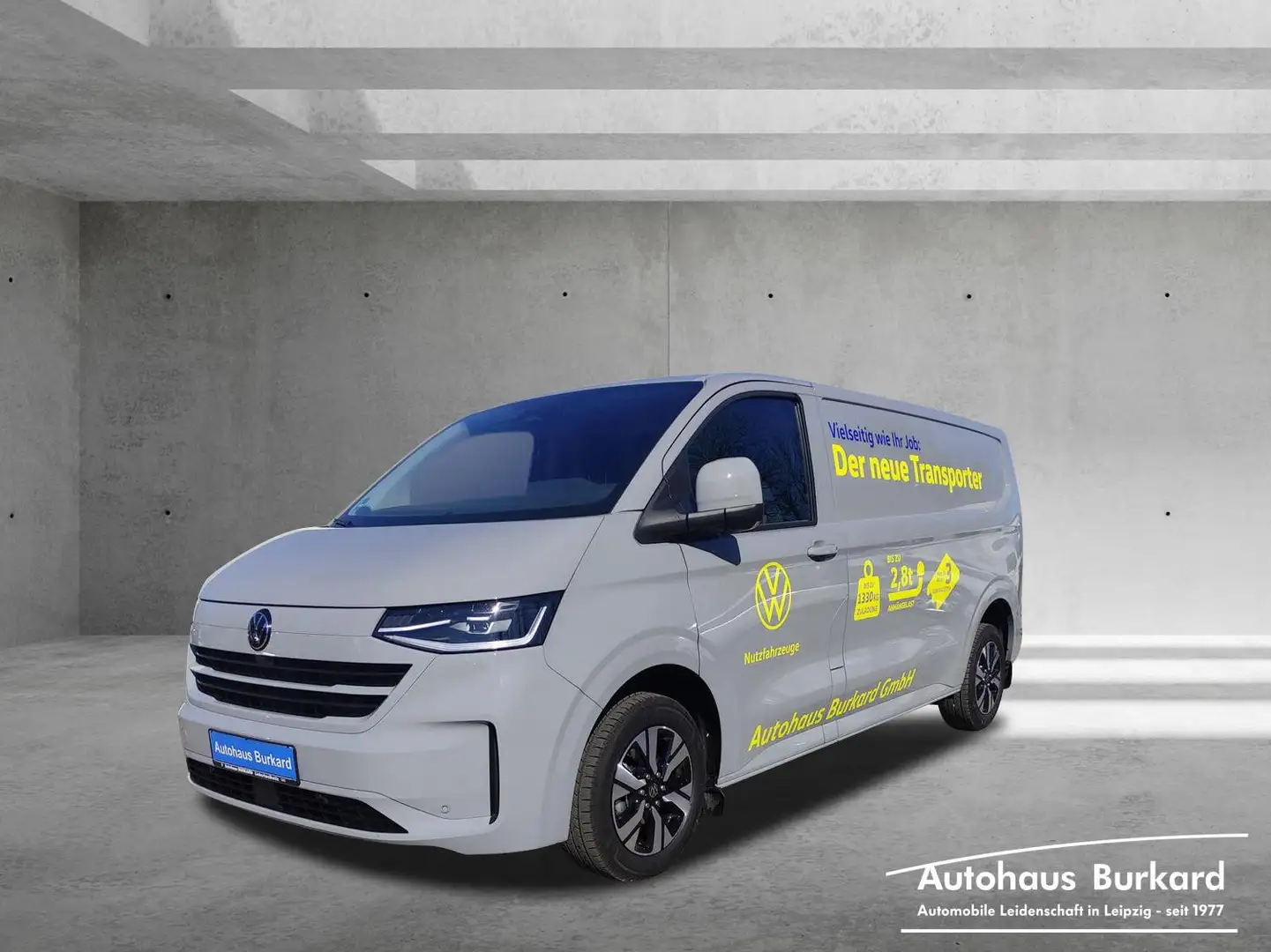 Volkswagen T7 Transporter VW Transporter 2.0 TDI+150 Ps+AHZV+ACC+Standh.+ Grijs - 1
