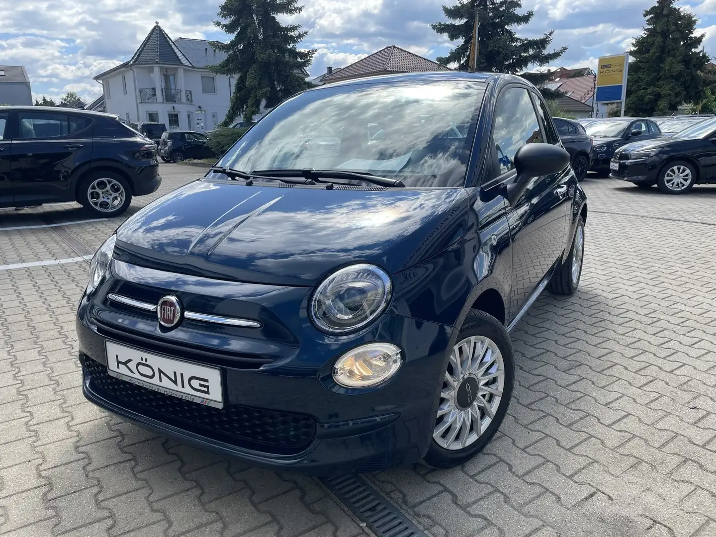 Fiat 500 1.0 Klima*Carplay*Einparkhilfe Bleu - 1