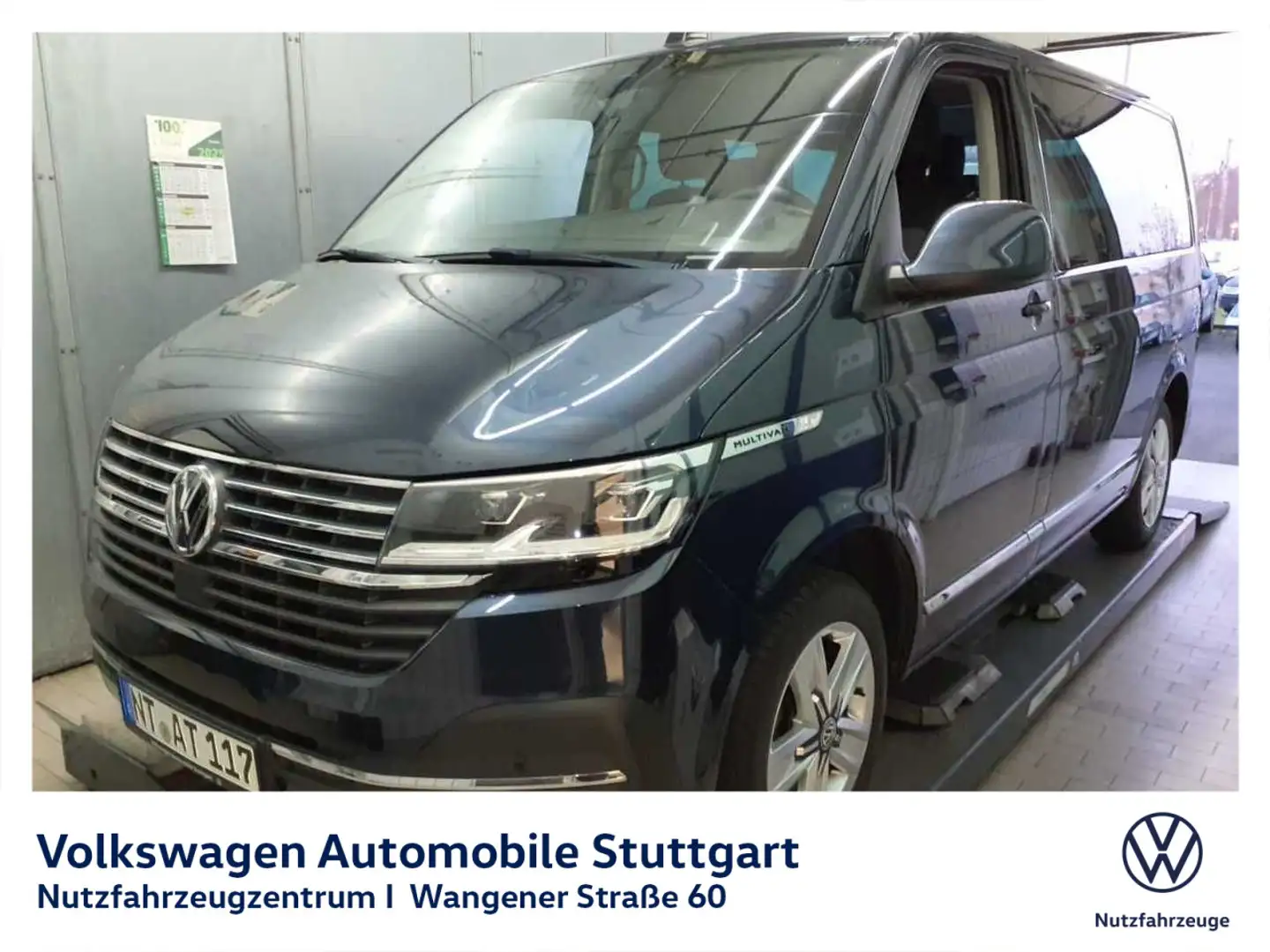 Volkswagen T6.1 Multivan Generation Six DSG 4motion Euro 6d Blau - 2