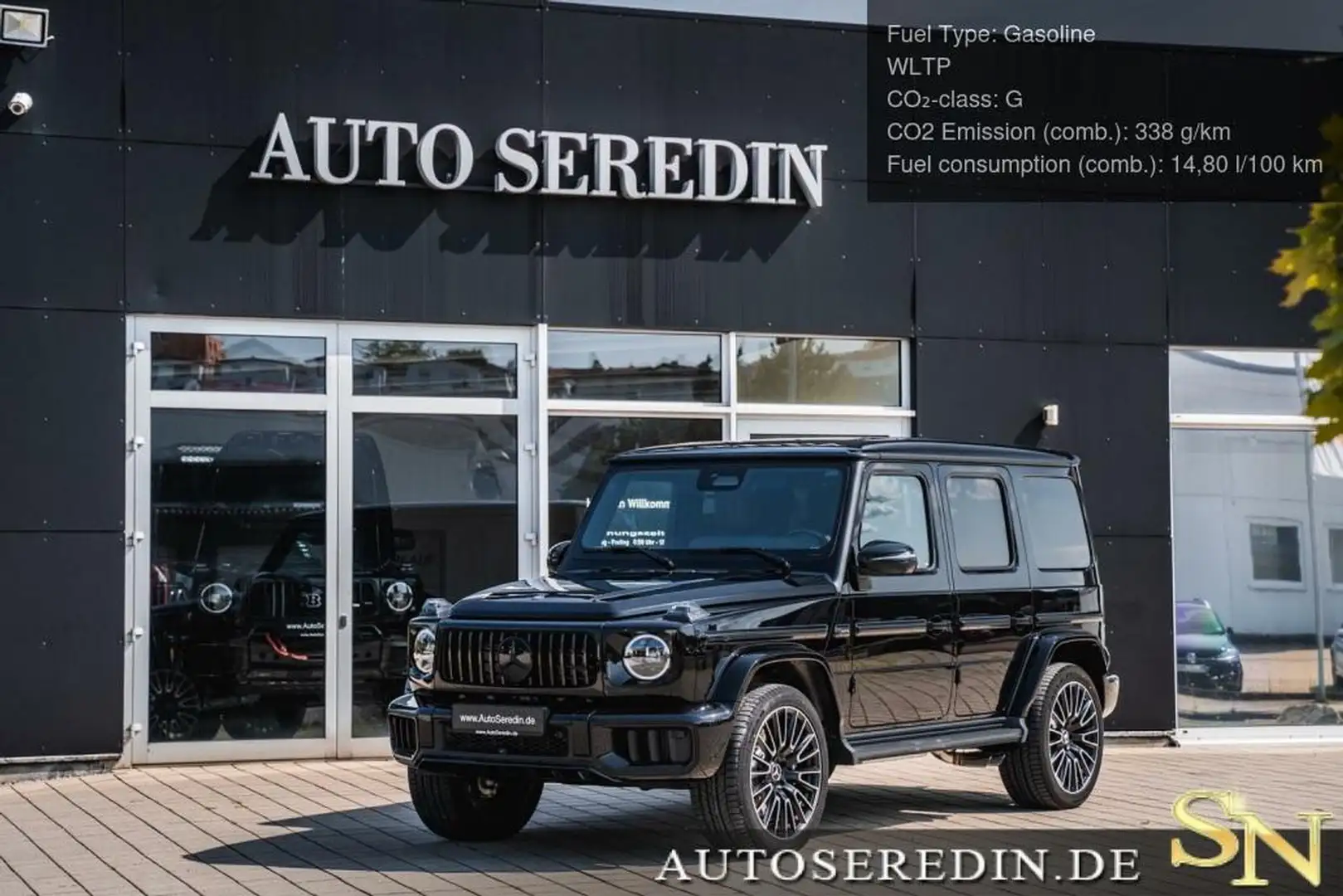 Mercedes-Benz G 63 AMG 2025 FACELIFT BLACK/RED CARBON TV Noir - 1