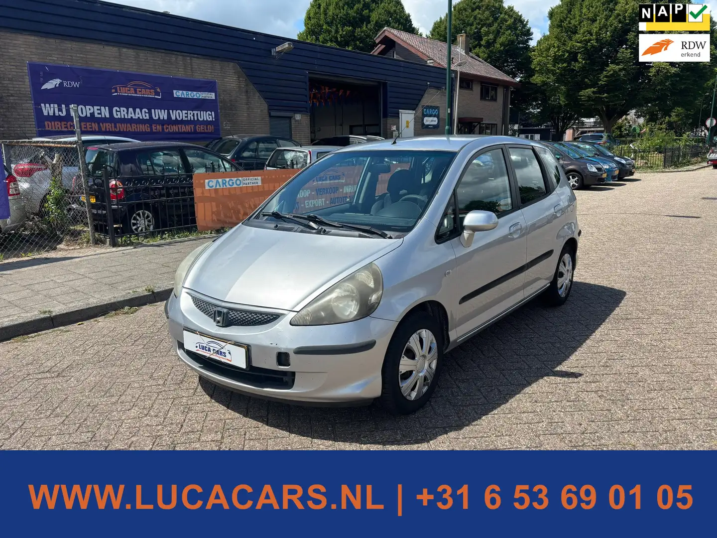 Honda Jazz 1.2 Cool AIRCO + APK 2026! Grijs - 1