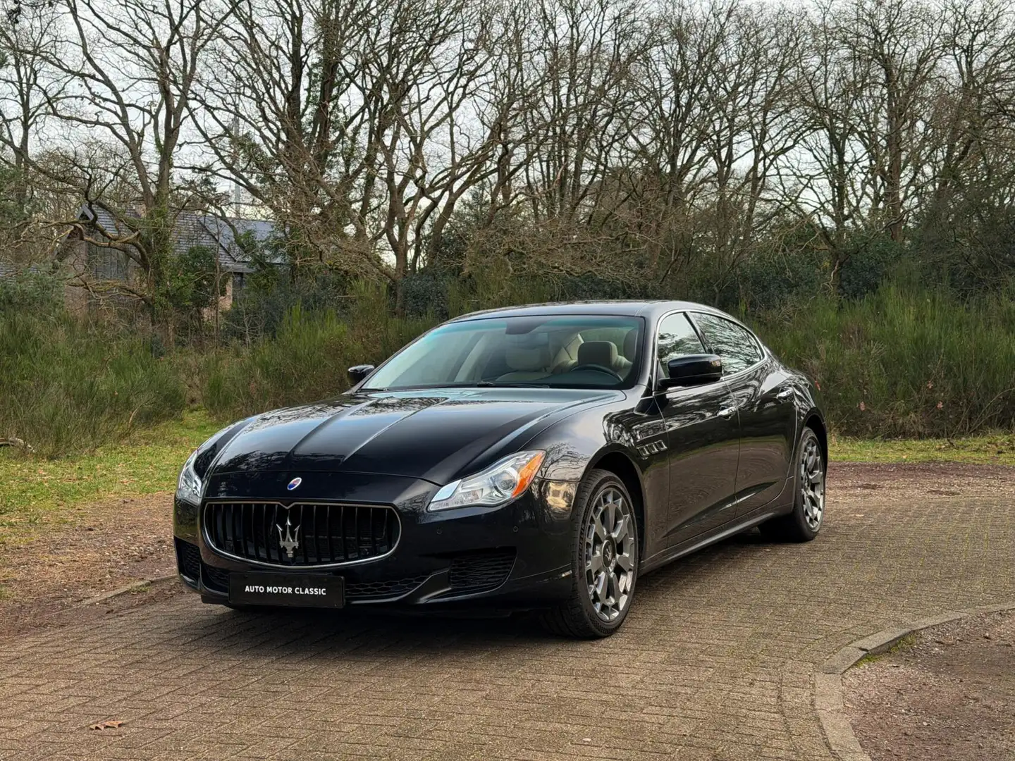 Maserati Quattroporte 3.8 V8 GTS | Nero Carbonio | Incl. BTW Noir - 1